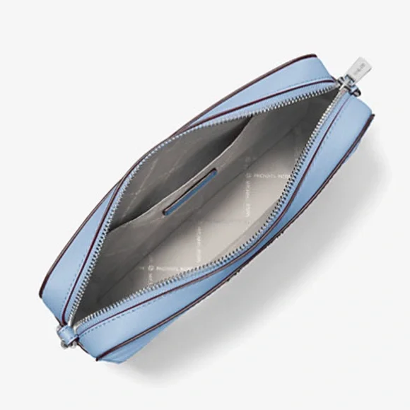 MICHAEL KORS Jet Set Large Saffiano Leather Crossbody Bag
LIGHT SKY
NWT - Picture 2 of 16